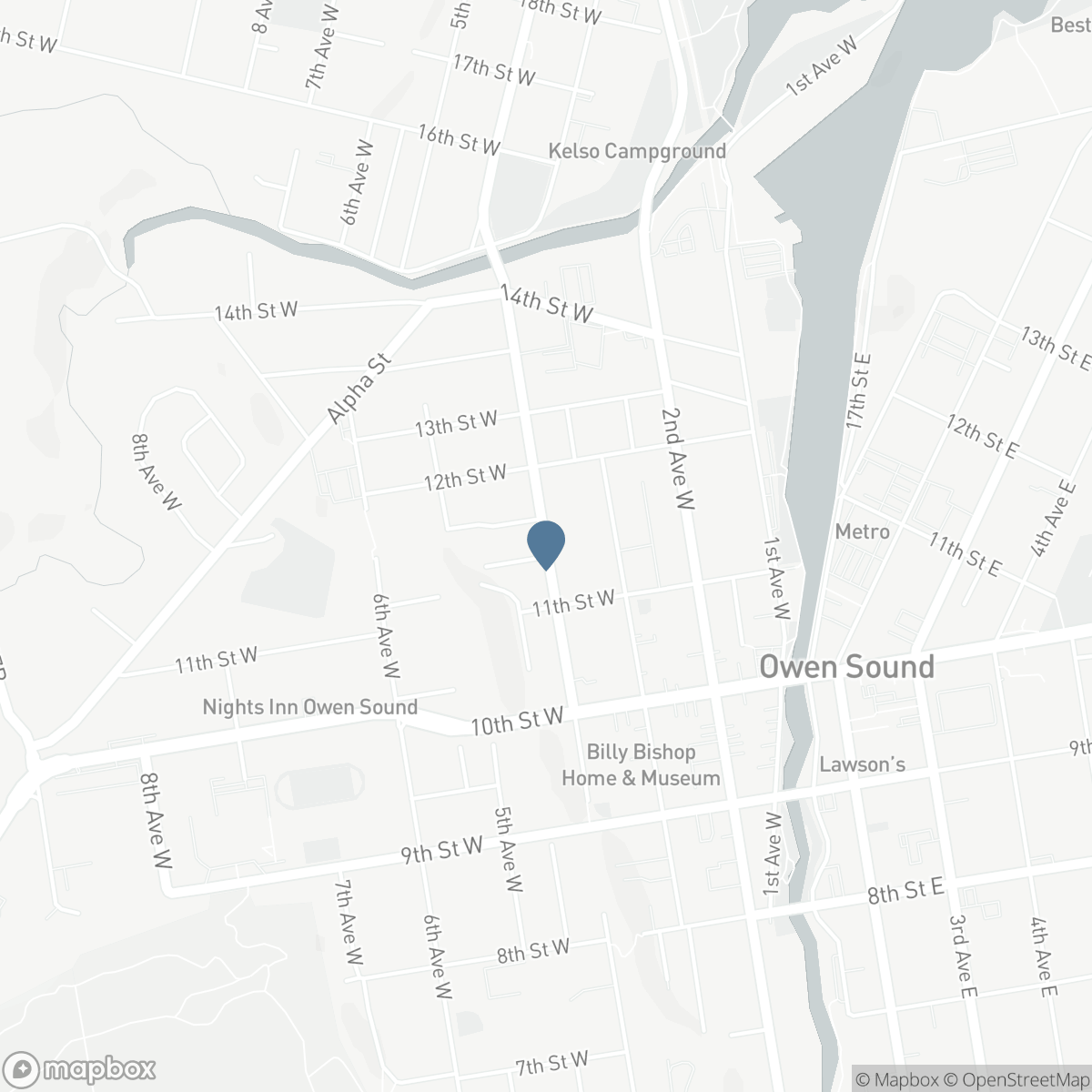 1144 4TH AVENUE W, Owen Sound, Ontario N4K 4W4